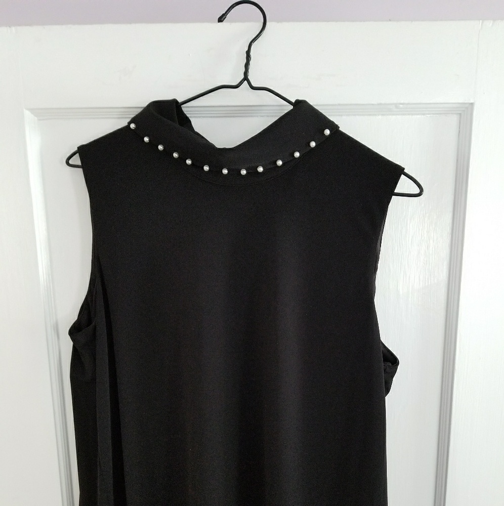 Karl Lagerfeld Blouse with pearl collar